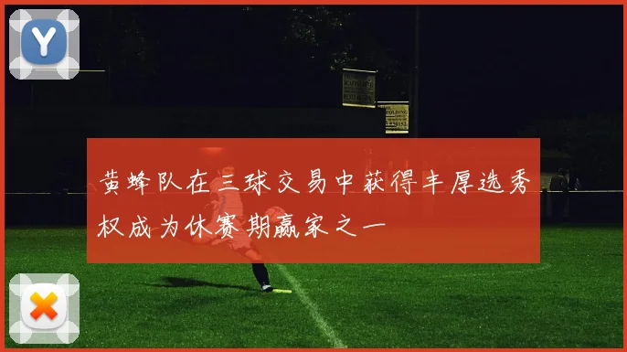 黄蜂队在三球交易中获得丰厚选秀权成为休赛期赢家之一